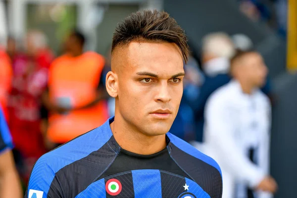 İtalya futbol takımı Serie A maçında Inter 'in Lautaro Martinez portresi Udinese Calcio vs Inter - FC Internazionale at the Friuli - Dacia Arena stadyumu, Udine, İtalya, 18 Eylül 2022