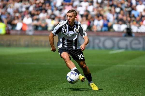 Udinese 'nin Gerard Deulofeu portresi İtalyan futbolu serisi A maçında Udinese Calcio' ya karşı Inter - FC Internazionale at the Friuli - Dacia Arena stadyumu, Udine, İtalya, 18 Eylül 2022