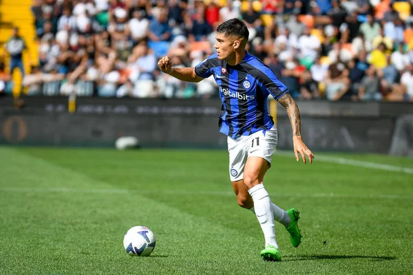 Inter Joaquin Correa Porträtt Aktion Italiensk Fotboll Serie Match Udinese — Stockfoto
