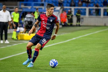 Cagliari 'nin Alessandro Di Pardo portresi İtalya' nın Ferrara kentindeki Paolo Mazza stadyumunda oynanan SPAL vs Cagliari Calcio maçında 27 Ağustos 2022 - Fotoğraf: Ettore Griffon