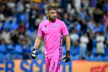 SPAL 'dan Enrico Alfonso portresi İtalya' nın Ferrara kentindeki Paolo Mazza Stadyumu 'nda oynanan SPAL vs Cagliari Calcio maçında, 27 Ağustos 2022 - Fotoğraf: Ettore Griffon