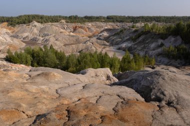 Ural Mars. Rusya 'nın Sverdlovsk bölgesinde orijinal bir manzara..