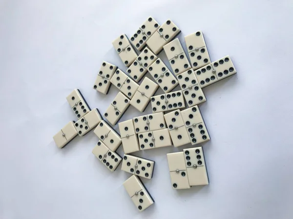 Classic Game Domino Strategy — Stock Photo, Image