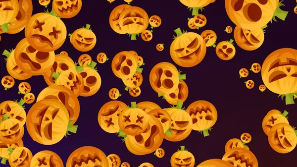 Background Nice Halloween Pumpkins — Stock Photo, Image
