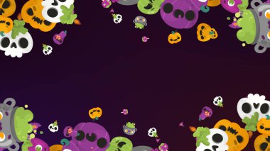 Cadılar Bayramı renkli unsurları