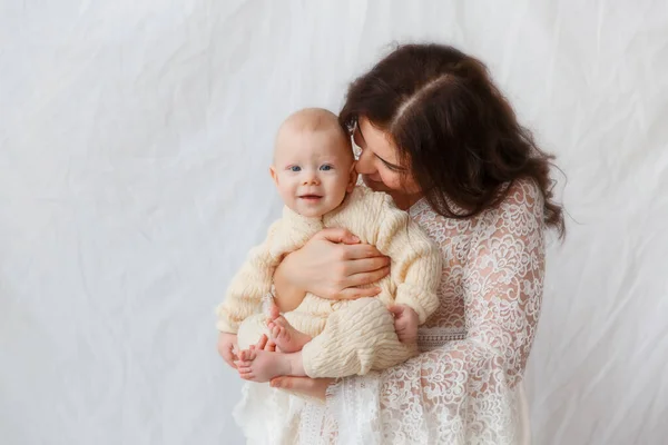 Mama și fiul ei împreună — Fotografie, imagine de stoc