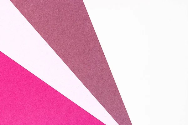 kağıt geometrik arkaplan. Beyaz arkaplanda pembe çizgiler
