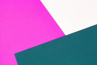 Soyut renkli arkaplan. Pembe ve yeşil geometrik şekiller