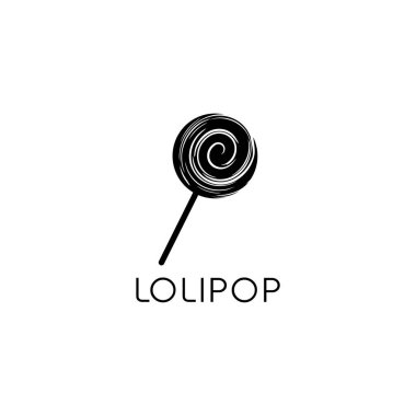 Lolipop vektör logosu tasarımı