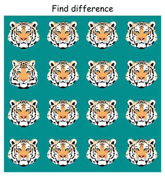 Kaplanlı eğitici çocuklar, aradaki farkı bulmalılar..