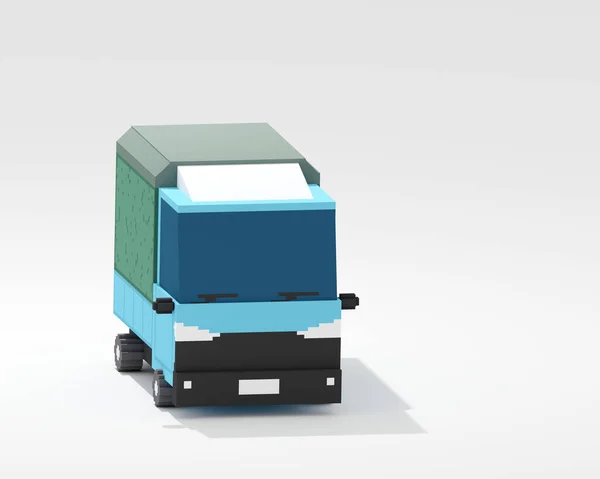 Tchaj Wan Mini Truck Digitální Umění Malého Kamionu Pro Kulturu — Stock fotografie