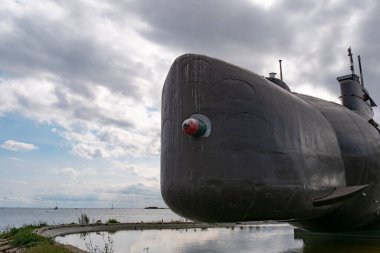 Fehmarn Adası, Almanya 'da torpido taşıyan U-Botu kapatın.