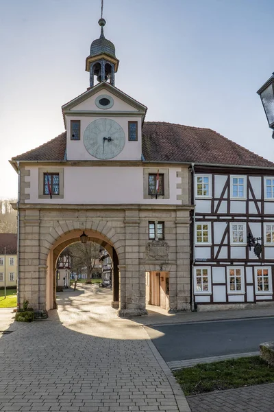 Soeder tor, città cancello di allendorf male lenire in Assia, Germania — Foto Stock