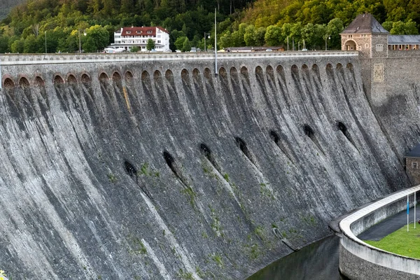 독일 헤센에 있는에 더 제의 마손 드리 댐 — 스톡 사진