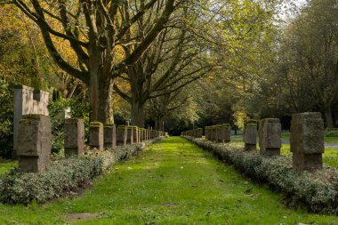 War Grave of the second World War at the city cemetery in Goettingen, Germany. More pictures from Goettingen in my collection