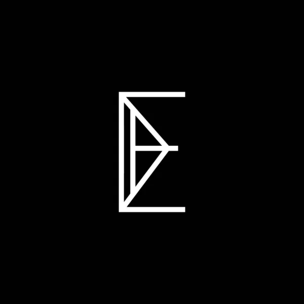Логотип Оригинального Письма Векторным Шаблоном Креативной Современной Бизнес Типографии Креативная — стоковый вектор