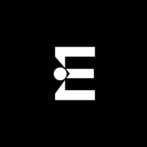 Початкова Літера Логотип Креативною Сучасною Діловою Типографією Векторний Шаблон Творча — стоковий вектор