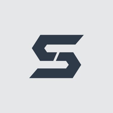 Yaratıcı Yenilikçi S harfli logo. S Harfi Minimum Lüks Monogram. Profesyonel başlangıç tasarımı. Premium Business yazı tipi. Alfabe sembolü ve işareti.