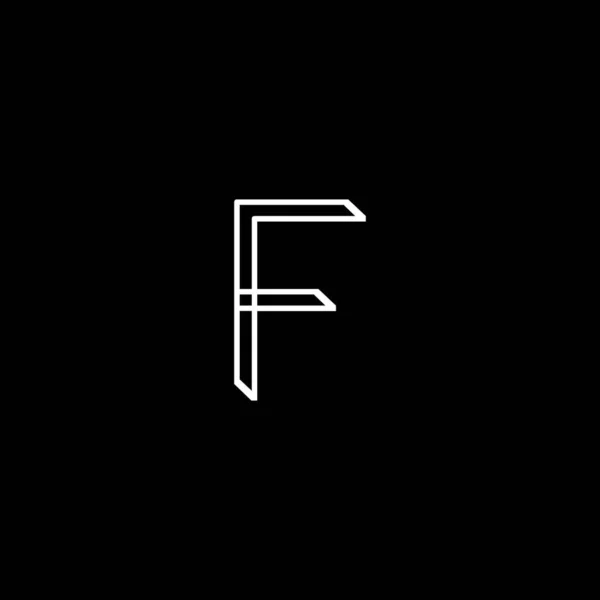 Літера Логотип Шаблон Дизайну Піктограм Технологія Абстрактний Векторний Логотип — стоковий вектор