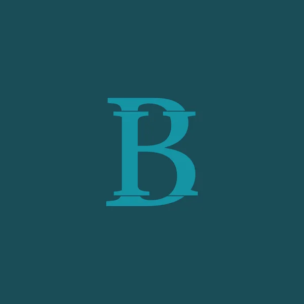 Logo Iniziale Innovativo Professionale Logo Lettera Monogramma Minimale Elegante Premium — Vettoriale Stock