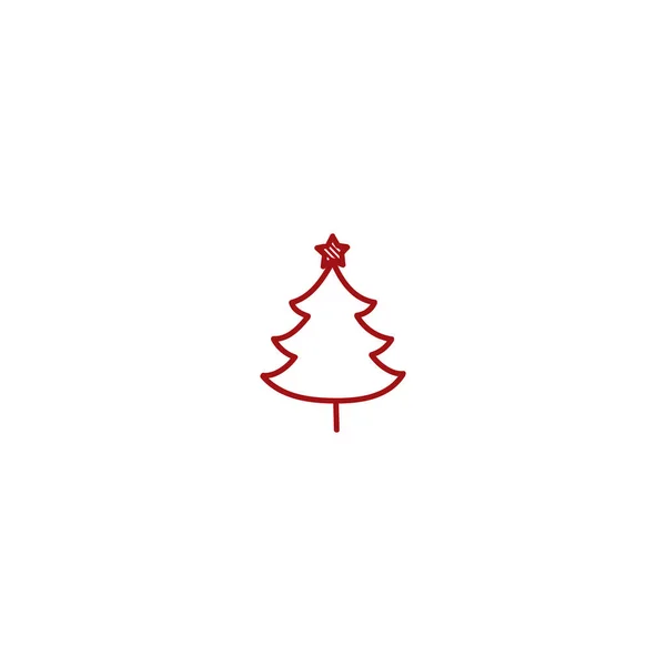 Iconos Navidad Plana Moderna Para Proyectos Diseño Icono Navidad Ilustración — Vector de stock