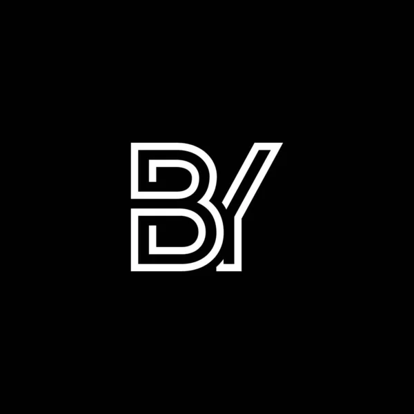 Креативні Елементи Дизайну Логотипу Letter Простий Літерний Логотип Бізнес Корпоративний — стоковий вектор