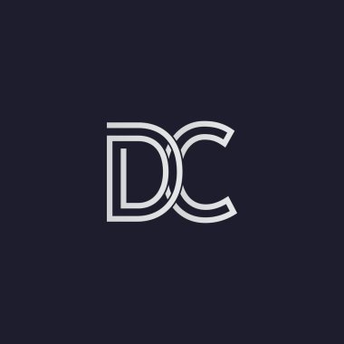 Profesyonel Yenilikçi Başkentin logosu. Minimum zarif monogram. Premium Business Artistic Alfabe sembolü ve imzası