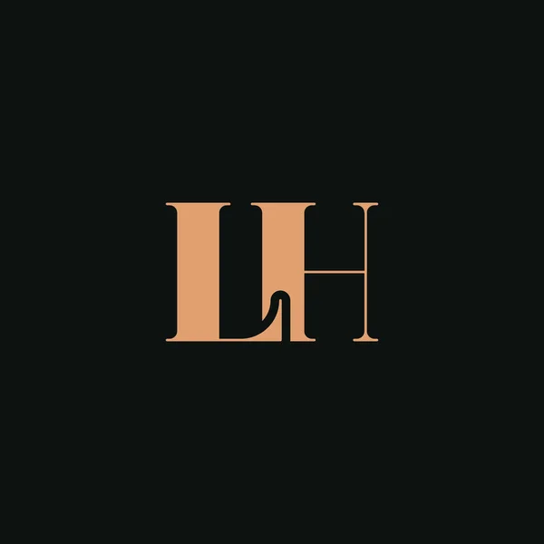 Lettre Abstraite Logo Cette Icône Logo Incorporer Avec Une Forme — Image vectorielle