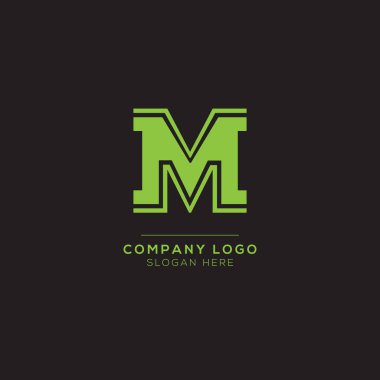 Lüks markalaşma için ilk simge olan M Vektörü Logotype. Elit şirketiniz için zarif ve şık bir tasarım..