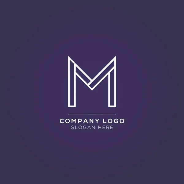 Ícone Inicial Premium Vector Logotipo Para Branding Luxo Design Elegante — Vetor de Stock