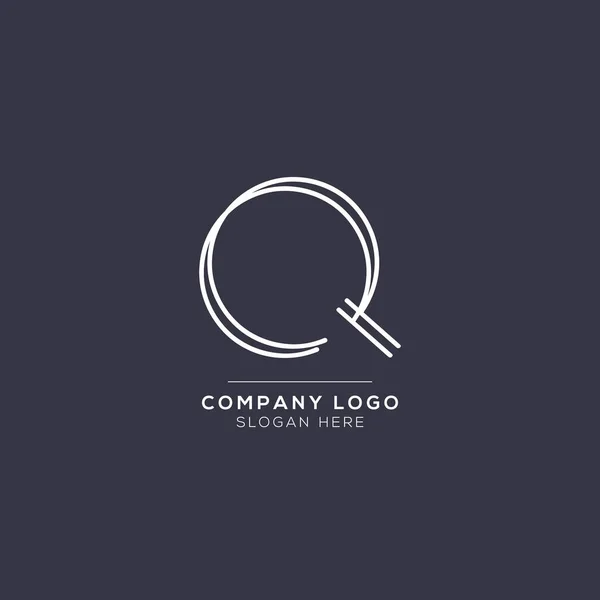 Premium Vector Carta Inicial Logotipo Para Branding Luxo Design Elegante — Vetor de Stock