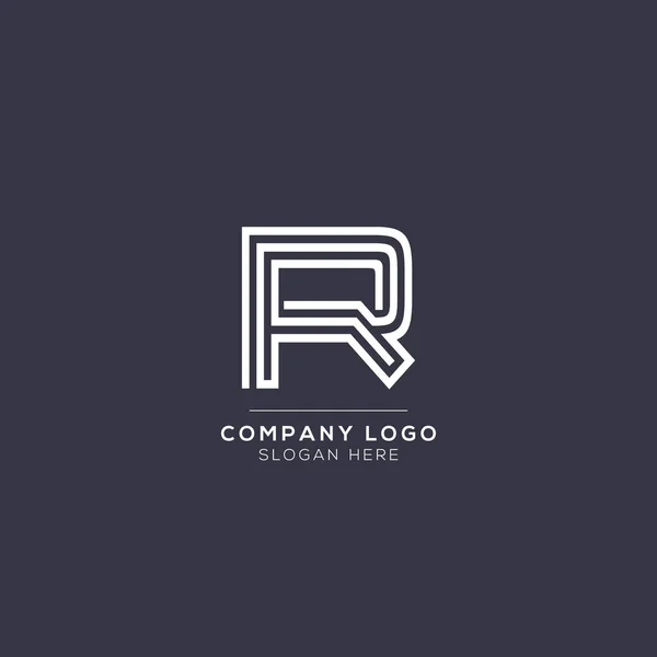 Premium Vector Carta Inicial Logotipo Para Branding Luxo Design Elegante — Vetor de Stock