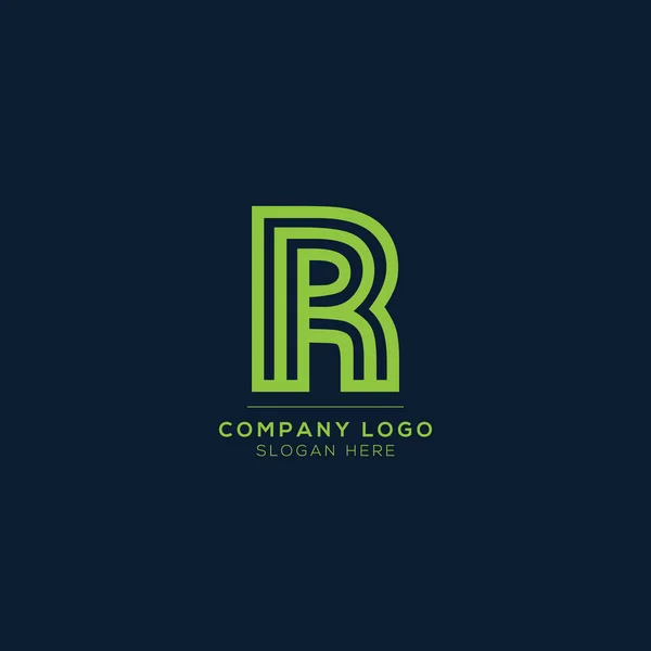 Premium Vector Carta Inicial Logotipo Para Branding Luxo Design Elegante — Vetor de Stock