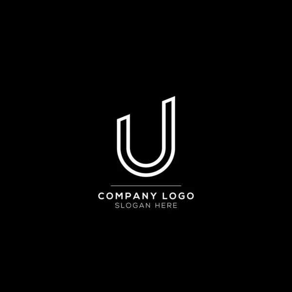 Första Bokstaven Logotyp För Lyx Branding Elegant Och Stilren Design — Stock vektor