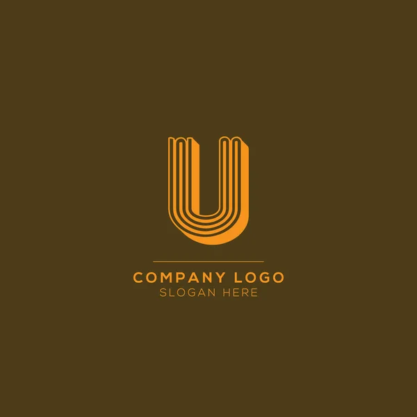Initial Letter Logotype Luxury Branding Elegant Stylish Design Your Elite — Stock Vector