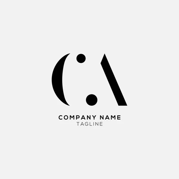 Creative Modern Letter Business Logo Design Alphabet Icon Vector Symbol — Stock Vector