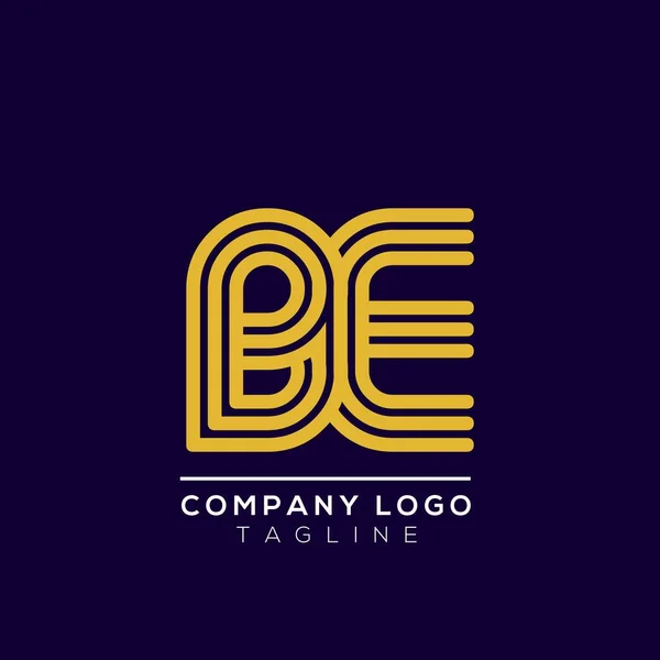 Buchstabe Alphabet Logo Zeichen Symbol Modernes Vektor Logo Design Für — Stockvektor