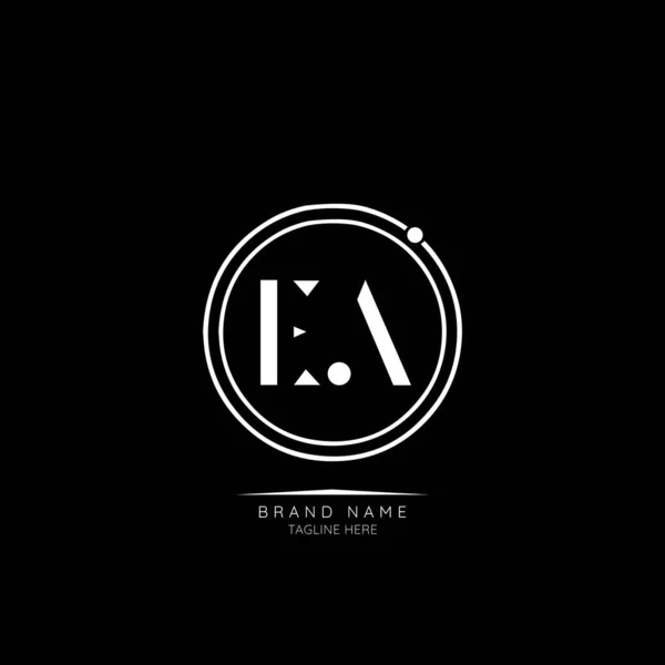 Modern Luxury Letter Business Logo Design Alfabetsikon Vektorsymbol Kreativ Minimal — Stock vektor