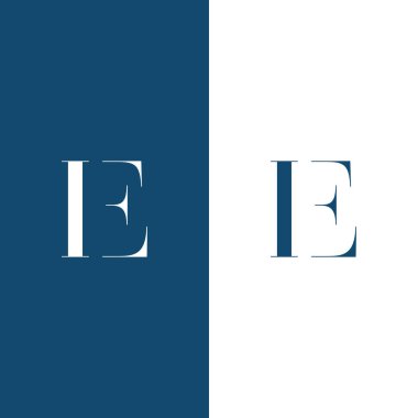 Initial letter ei henri vector icon