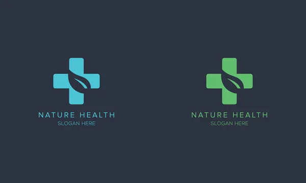 Creative Health Care Medical Logo Design Template — Stockvektor