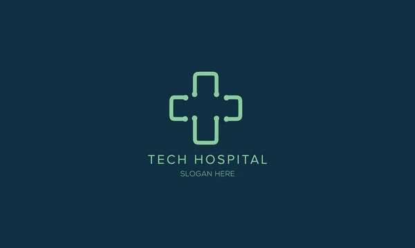 Creative Health Care Medical Logo Design Template — Stockvektor