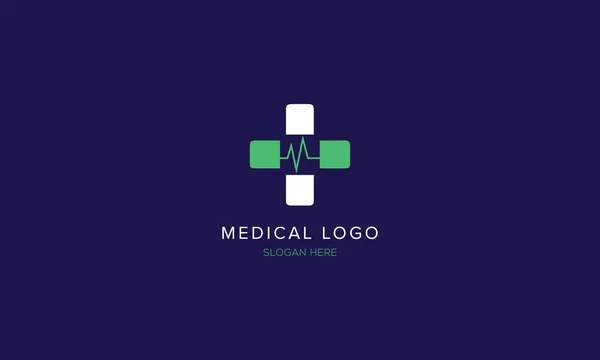 Creative Health Care Medical Logo Design Template — Stock Vector