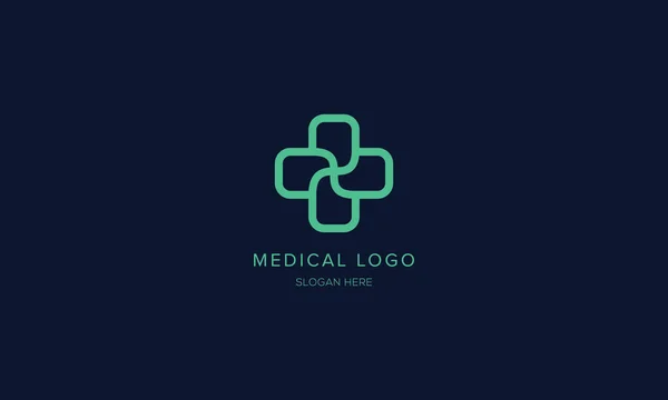 Medicine Medical Clinic Pharmaceutical Hospital Logo Icon — Stockvector