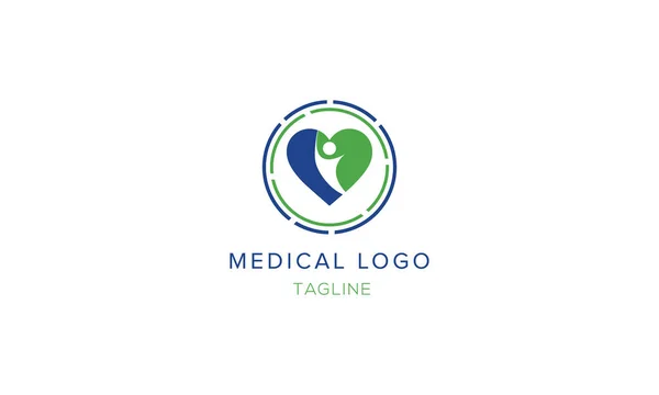 Medicine Medical Clinic Pharmaceutical Hospital Logo Icon Illustrazione Stock