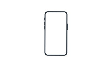 Initial mobile phone logo,cell phone template