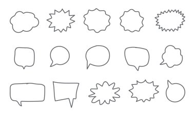 Bubble ask question vector icon design template. Modern vector design template