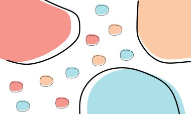 El çizimi karalama ışıltı dokusu vektör tasarım şablonu