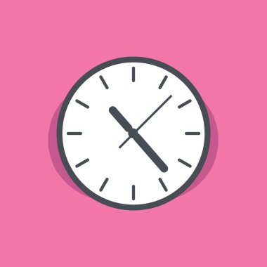 Saat zaman vektörü tasarım şablonu, modern vektör tasarım şablonu