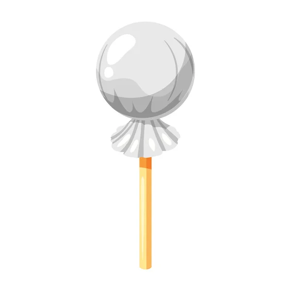 Süßigkeiten Auf Einem Stick Isometrische Süß Lollipop Karamell Vektor Illustration — Stockvektor