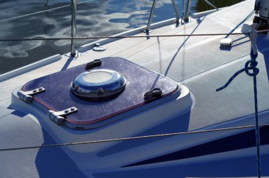 Slider on board the boat